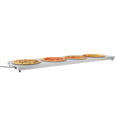 72 in. Commercial Warming Shelf in Stainless-Steel (KM-WS72)